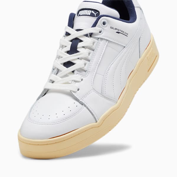 Slipstream Lo "The Never Worn" II Unisex Sneakers, PUMA White-New Navy-Light Straw, extralarge-IND